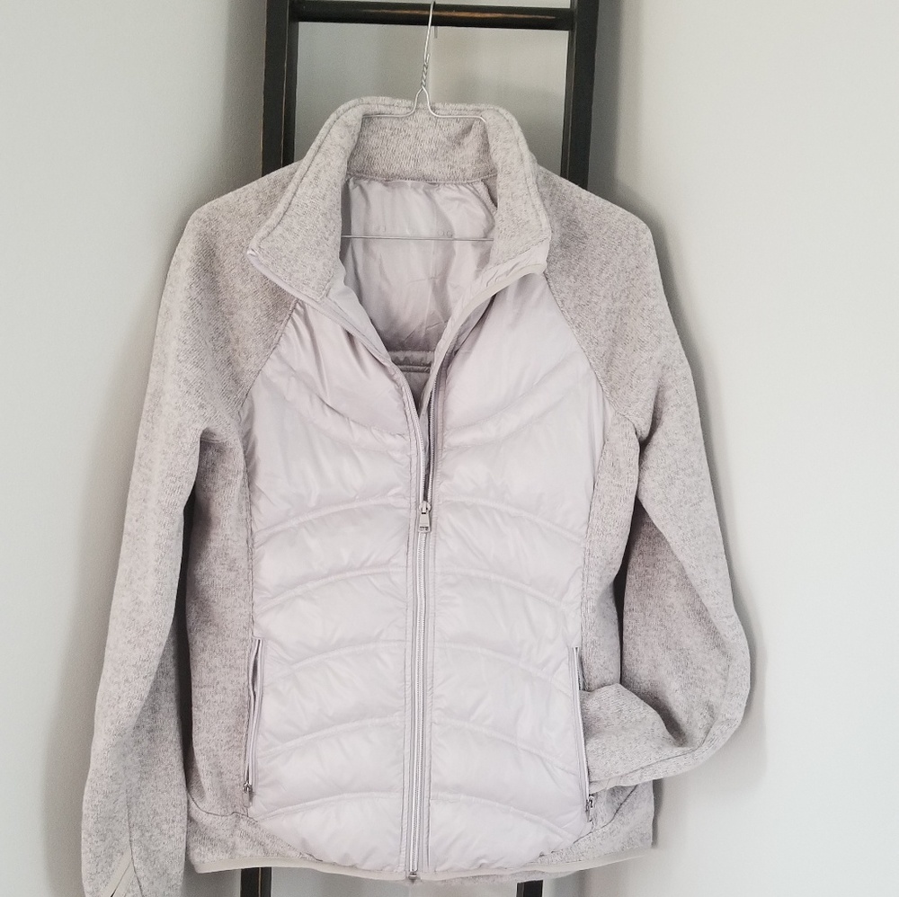 London Fog sweater jacket - size small